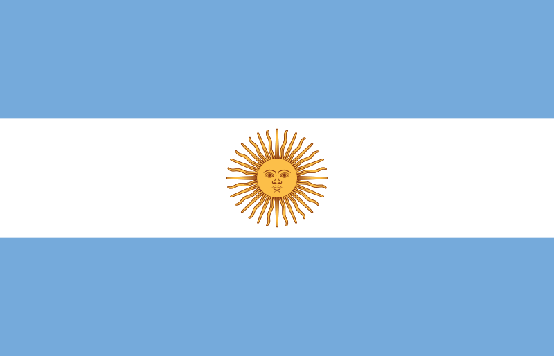 Argentinien - offizielle flagge