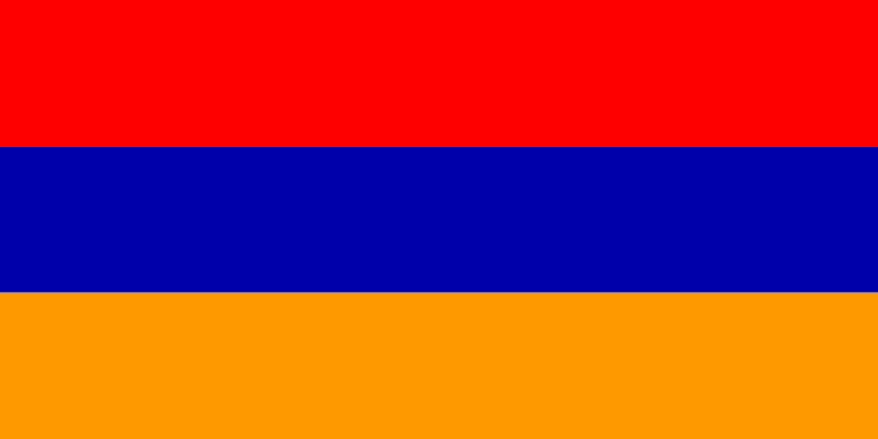 Armenien - offizielle flagge