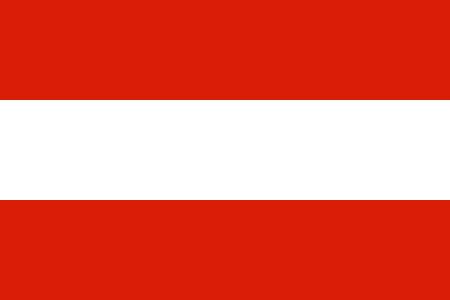 Österreich - offizielle flagge