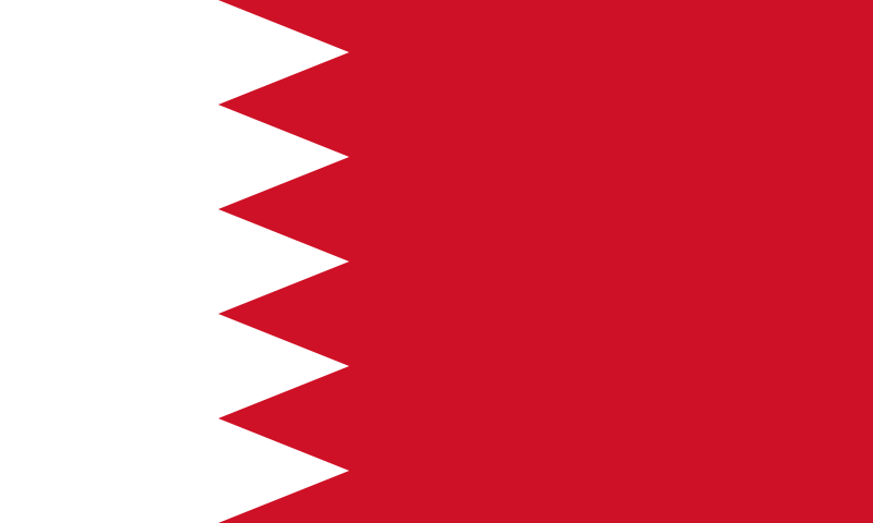 Bahrain - offizielle flagge