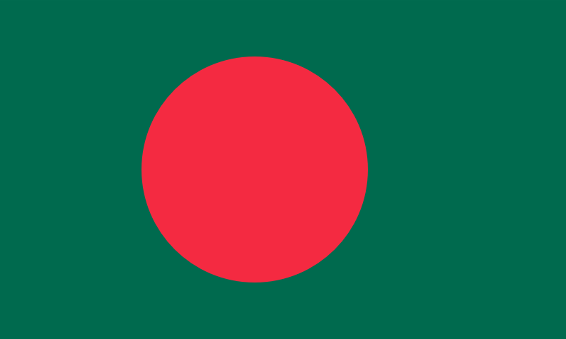 Bangladesch - offizielle flagge