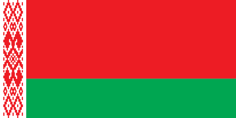 Belarus, (Weißrußland) - offizielle flagge