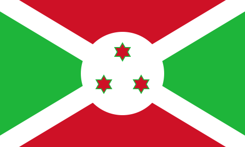 Burundi - offizielle flagge