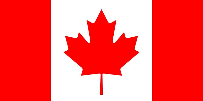 Kanada - offizielle flagge
