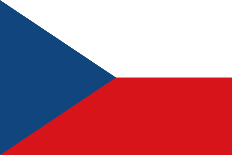 Tschechische Republik - offizielle flagge