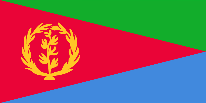 Eritrea - offizielle flagge