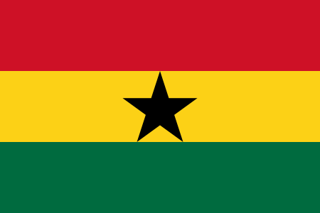 Ghana - offizielle flagge