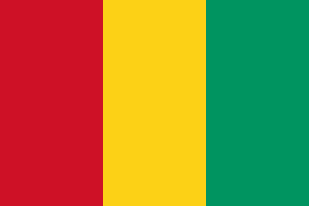 Guinea - offizielle flagge