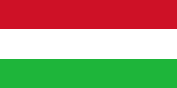Ungarn - offizielle flagge