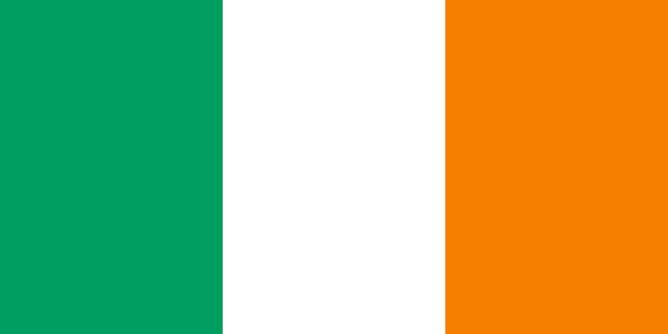 Irland - offizielle flagge