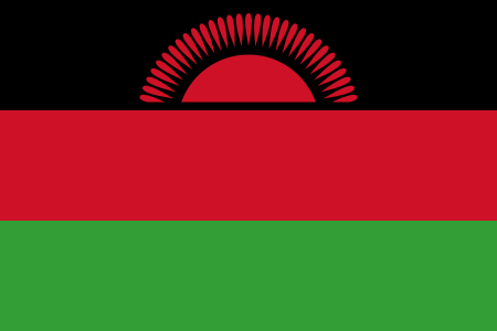 Malawi - offizielle flagge
