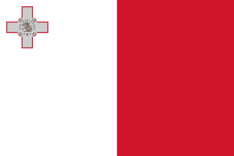 Malta - offizielle flagge
