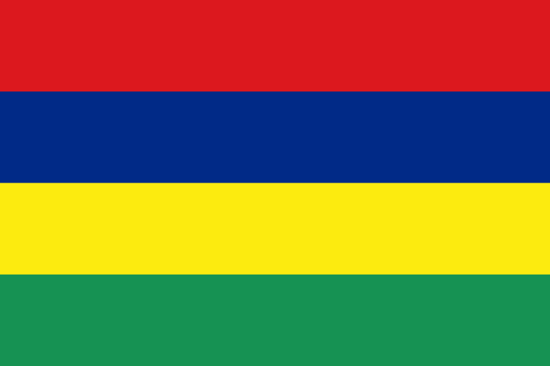 Mauritius - offizielle flagge