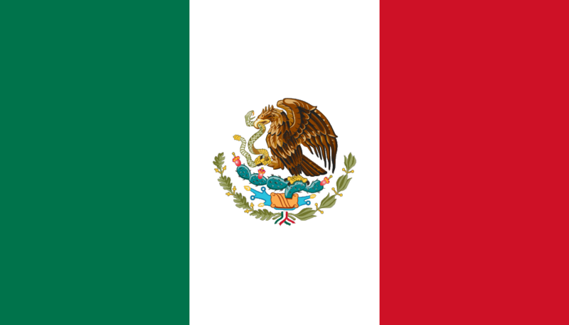 Mexiko - offizielle flagge