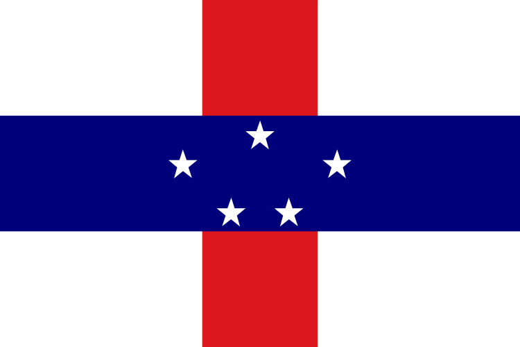Niederländische Antillen - offizielle flagge