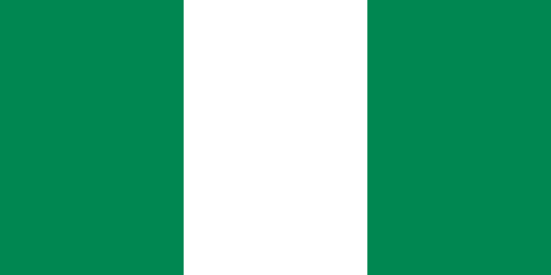 Nigeria - offizielle flagge