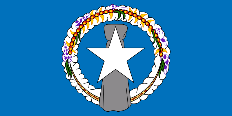 Marianen, Nördliche - offizielle flagge