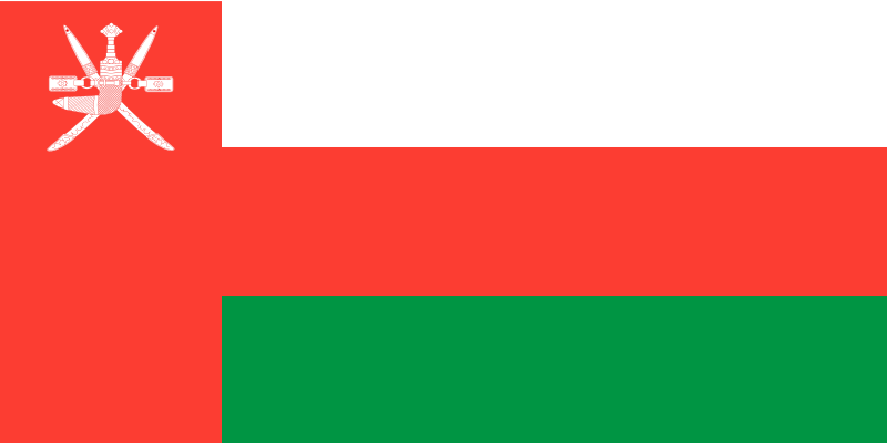 Oman - offizielle flagge