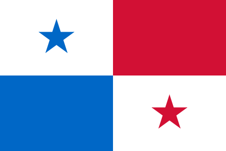 Panama - offizielle flagge