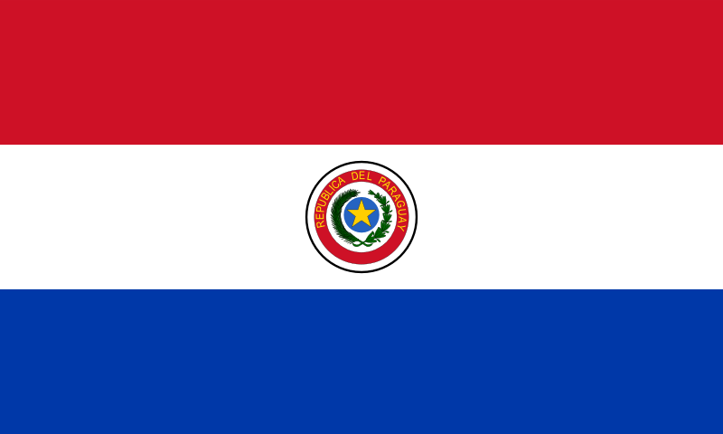 Paraguay - offizielle flagge