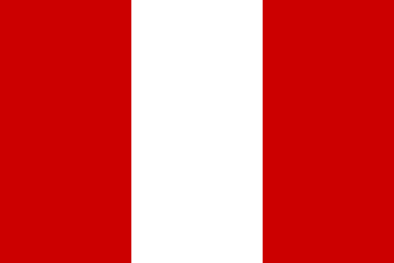 Peru - offizielle flagge