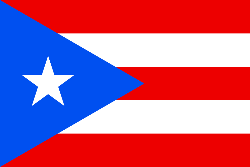 Puerto Rico - offizielle flagge