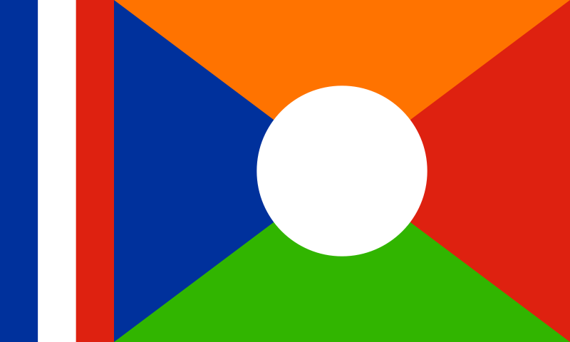 Reunion - offizielle flagge