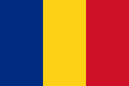 Rumänien - offizielle flagge
