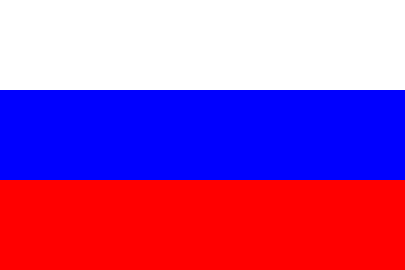 Russia - offizielle flagge