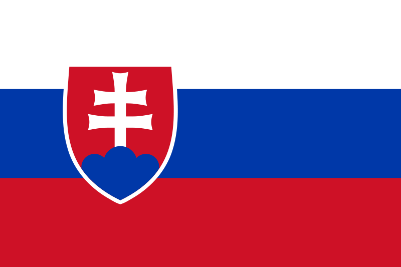 Slovakia - offizielle flagge