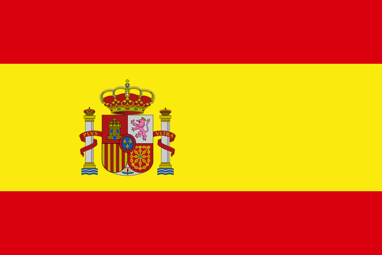 Spanien - offizielle flagge