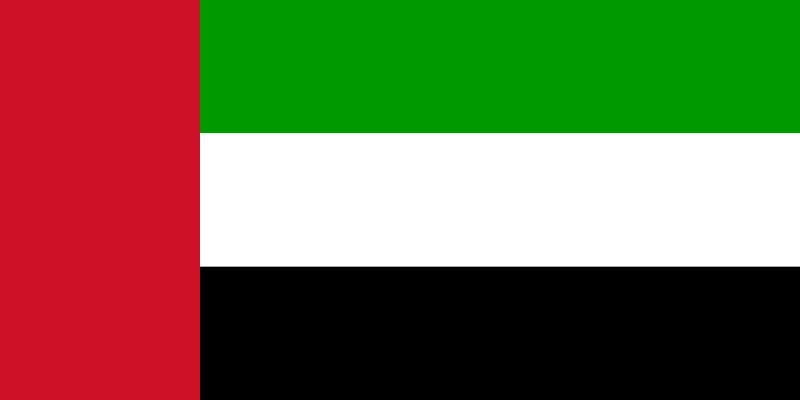 Vereinigte Arabische Emirate - offizielle flagge