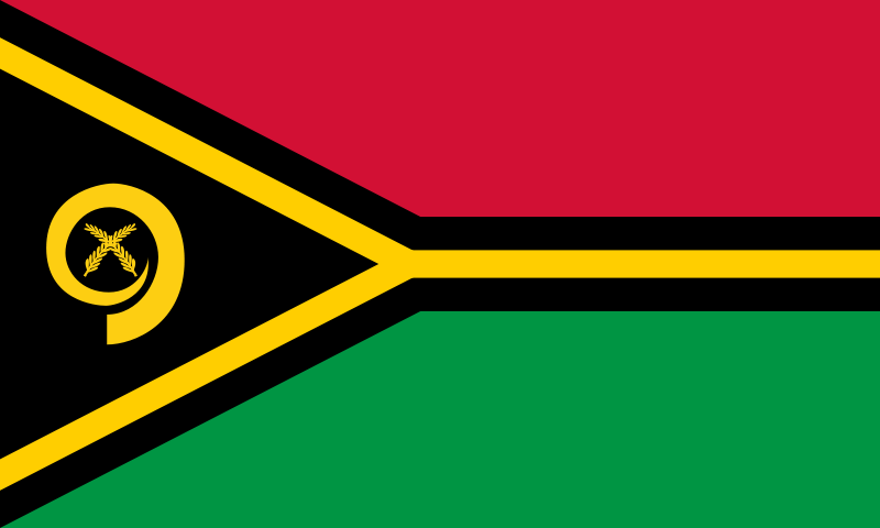 Vanuatu - offizielle flagge