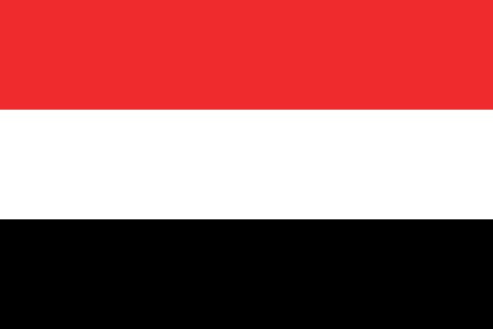 Jemen - offizielle flagge